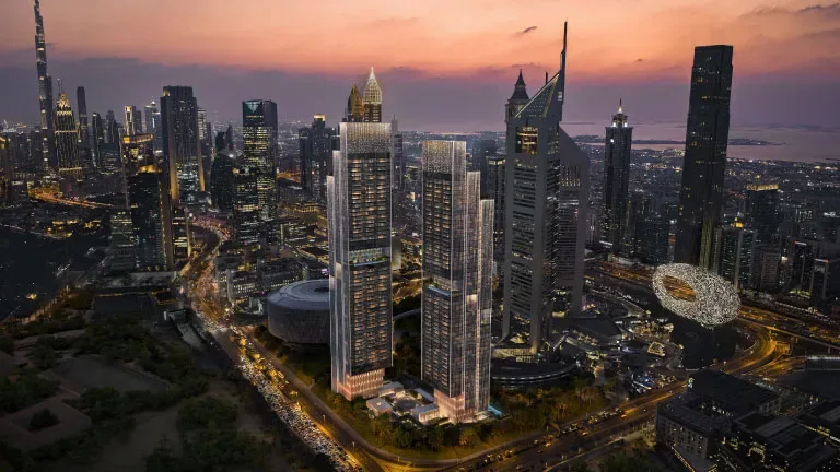 Jumeirah Residences Emirates Towers — developer visual