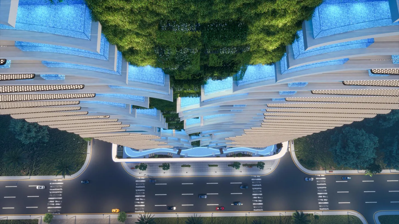 SAMANA Barari Lagoons — developer visual